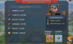 Wall Durability I ( wytrzymałość muru)